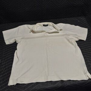 Nautica Men's White Polo Shirt vintage